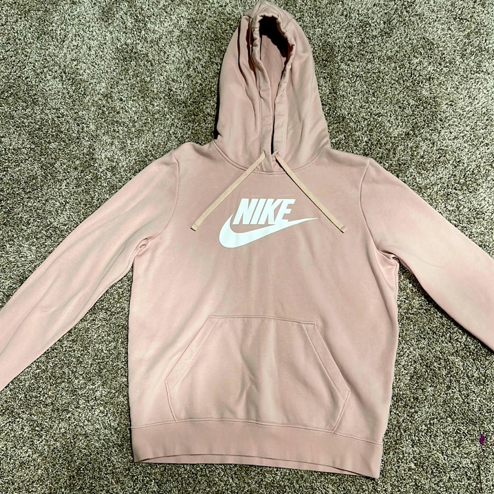Light pink Nike hoodie
